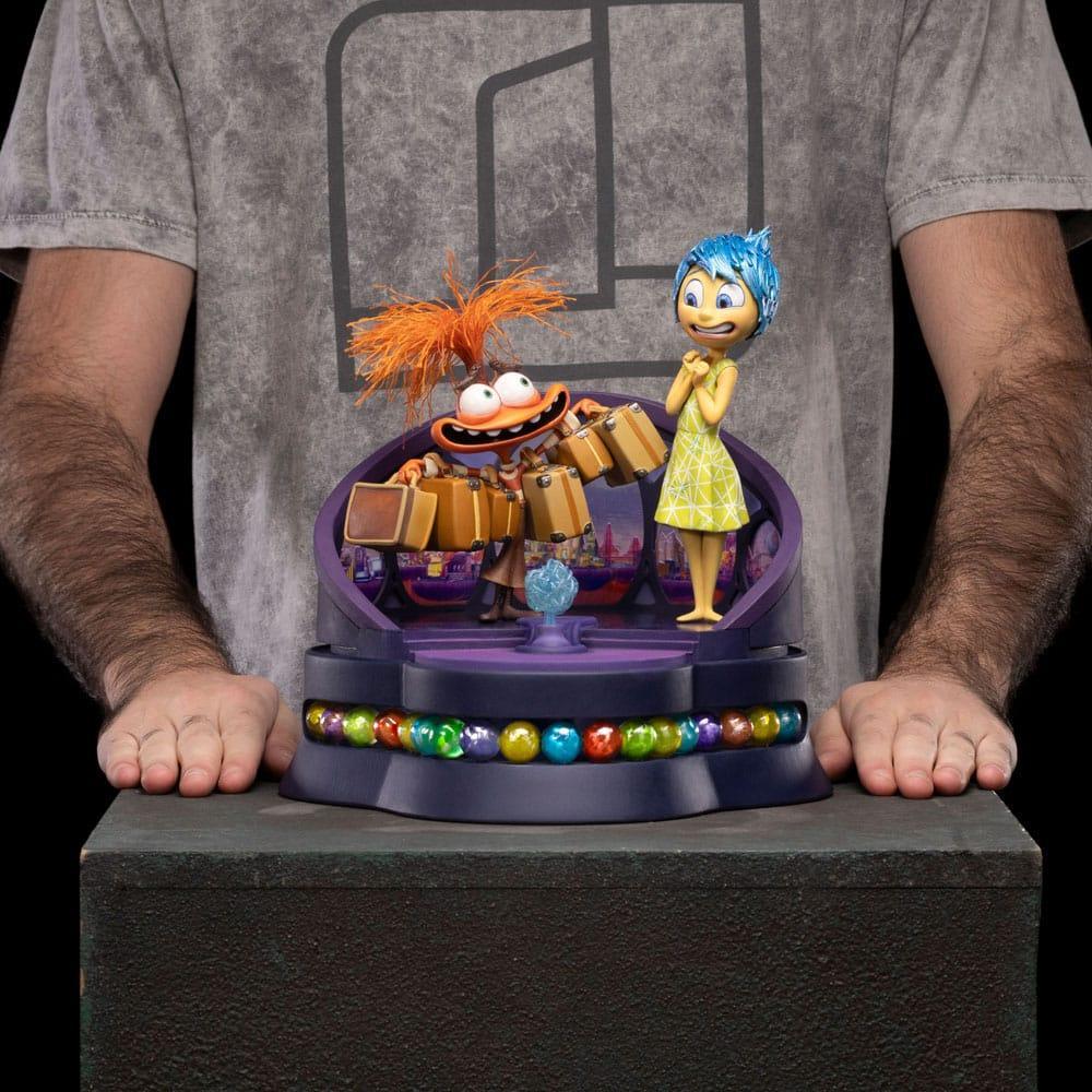 Inside Out 2 Deluxe Art Scale Figur 1/10 Joy and Anxiety 26 cm Iron Studios