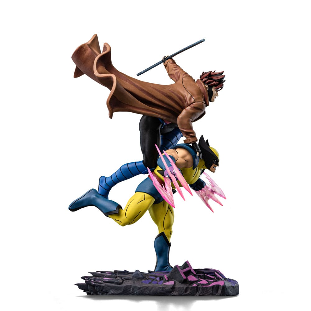 Marvel Deluxe Art Scale Figur 1/10 X-Men´97 Gambit & Wolverine 29 cm Iron Studios