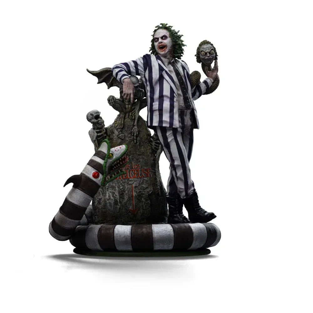 Beetlejuice Art Scale Figur 1/10 - Beetlejuice 19 cm Iron Studios