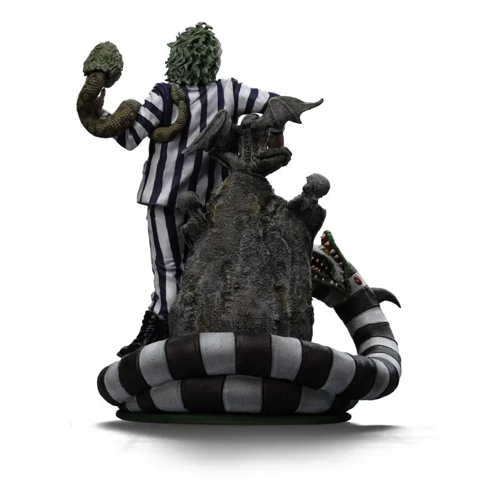 Beetlejuice Art Scale Figur 1/10 - Beetlejuice 19 cm Iron Studios