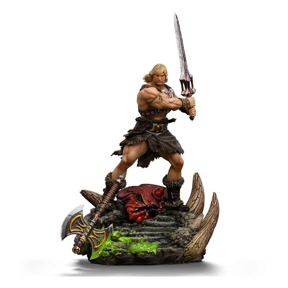 Masters of the Universe Deluxe Art Scale Figur 1/10 He-Man Unleashed 34 cm Iron Studios