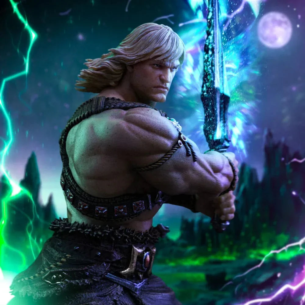 Masters of the Universe Deluxe Art Scale Figur 1/10 He-Man Unleashed 34 cm Iron Studios