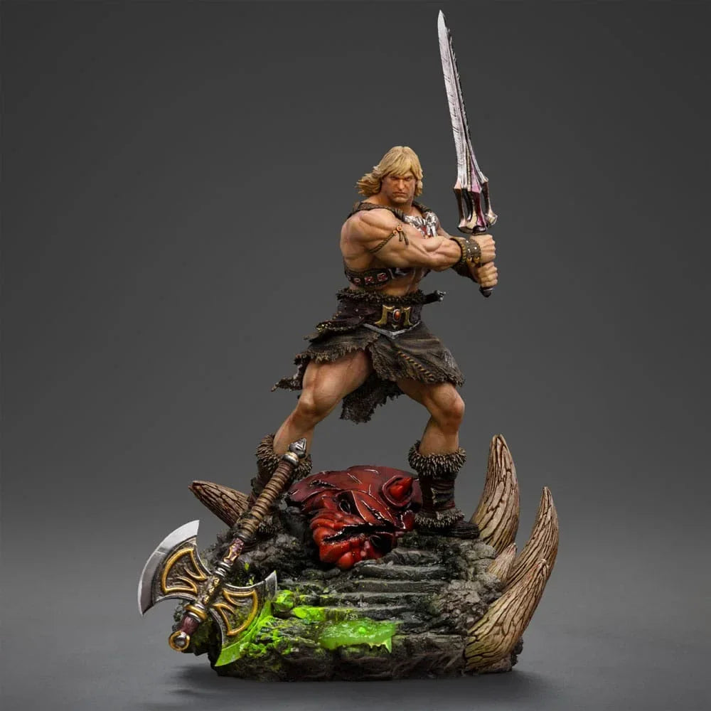 Masters of the Universe Deluxe Art Scale Figur 1/10 He-Man Unleashed 34 cm Iron Studios