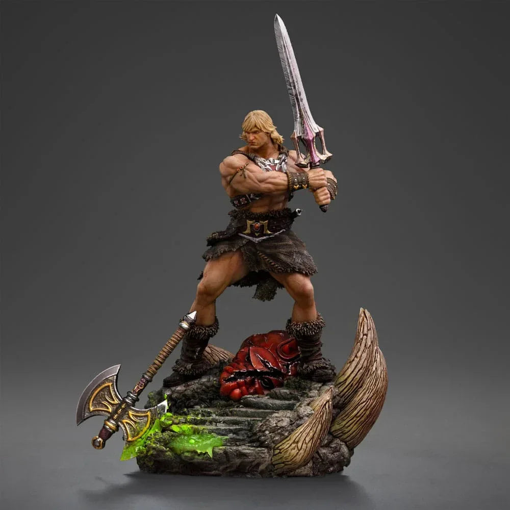 Masters of the Universe Deluxe Art Scale Figur 1/10 He-Man Unleashed 34 cm Iron Studios