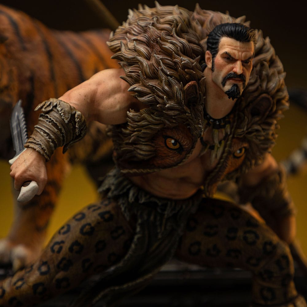 Spider-Man vs. Villains BDS Art Scale Figur 1/10 Kraven Diorama 22 cm Iron Studios