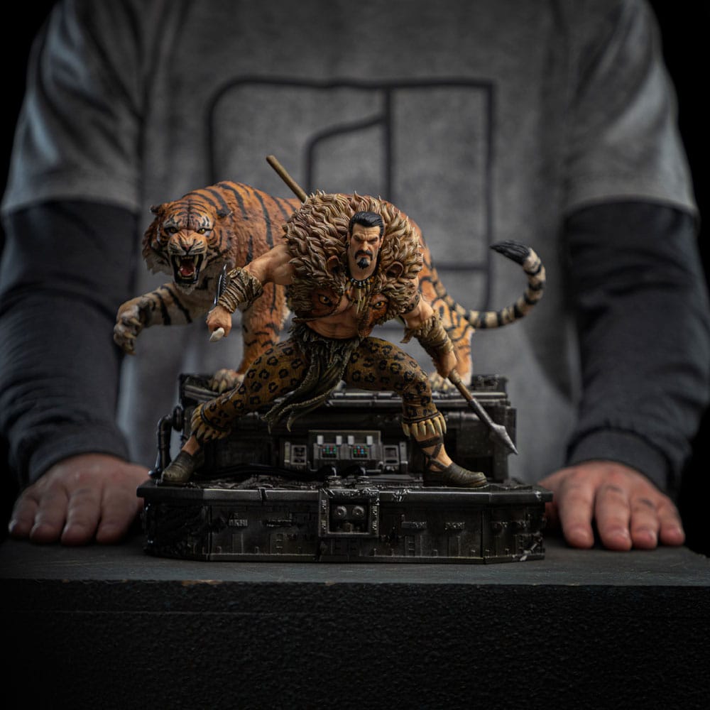 Spider-Man vs. Villains BDS Art Scale Figur 1/10 Kraven Diorama 22 cm Iron Studios