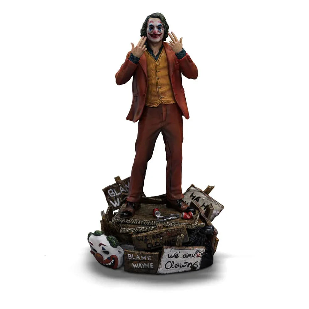 DC Comics Art Scale Deluxe Figur 1/10 Joker (Arthur Fleck) 19 cm Iron Studios
