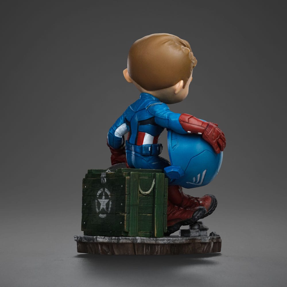 Captain America Mini Co. Figur - Avengers Infinity Saga - 14 cm Iron Studios