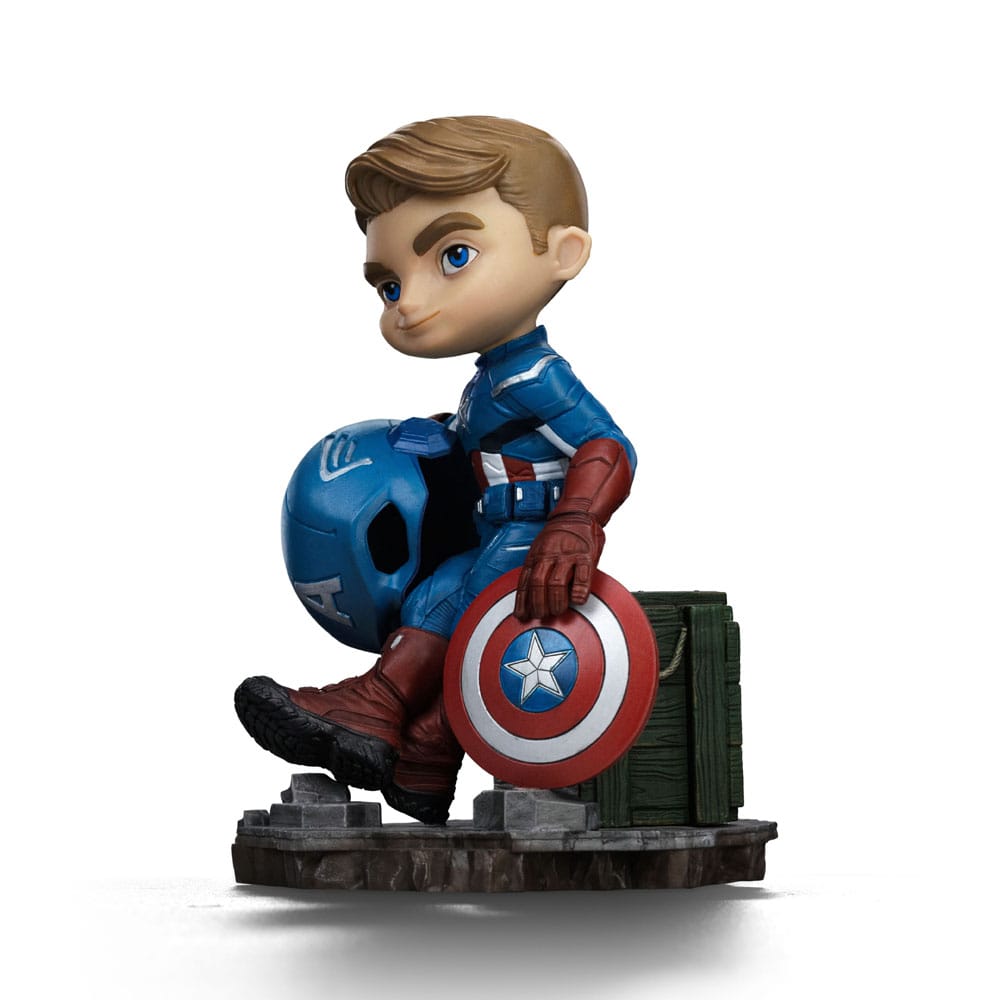 Captain America Mini Co. Figur - Avengers Infinity Saga - 14 cm Iron Studios