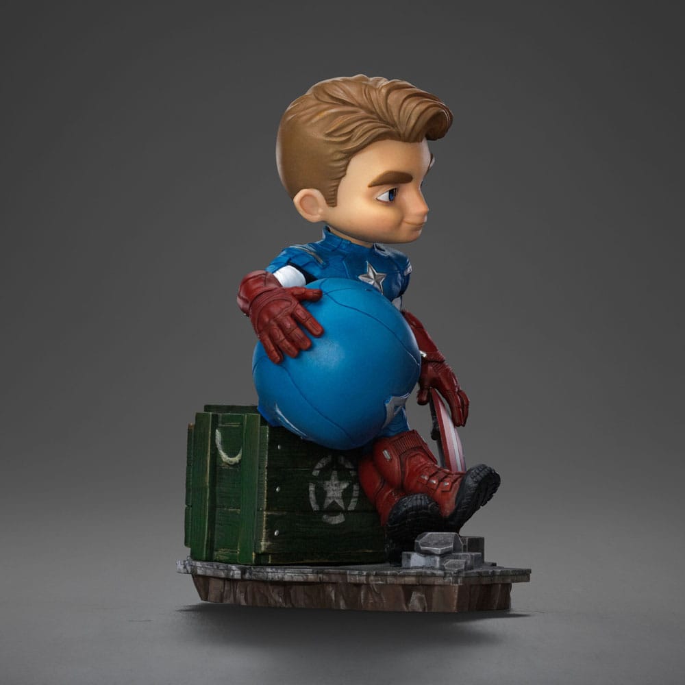 Captain America Mini Co. Figur - Avengers Infinity Saga - 14 cm Iron Studios