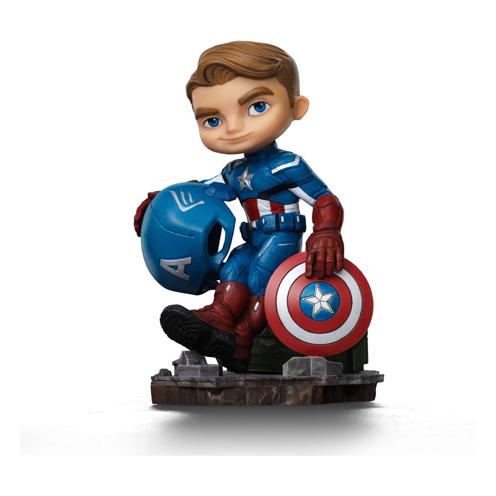 Captain America Mini Co. Figur - Avengers Infinity Saga - 14 cm Iron Studios