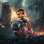 Captain America Mini Co. Figur - Avengers Infinity Saga - 14 cm Iron Studios