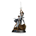 Star Wars Deluxe Art Scale Figur 1/10 Luke och Leia 41 cm Iron Studios