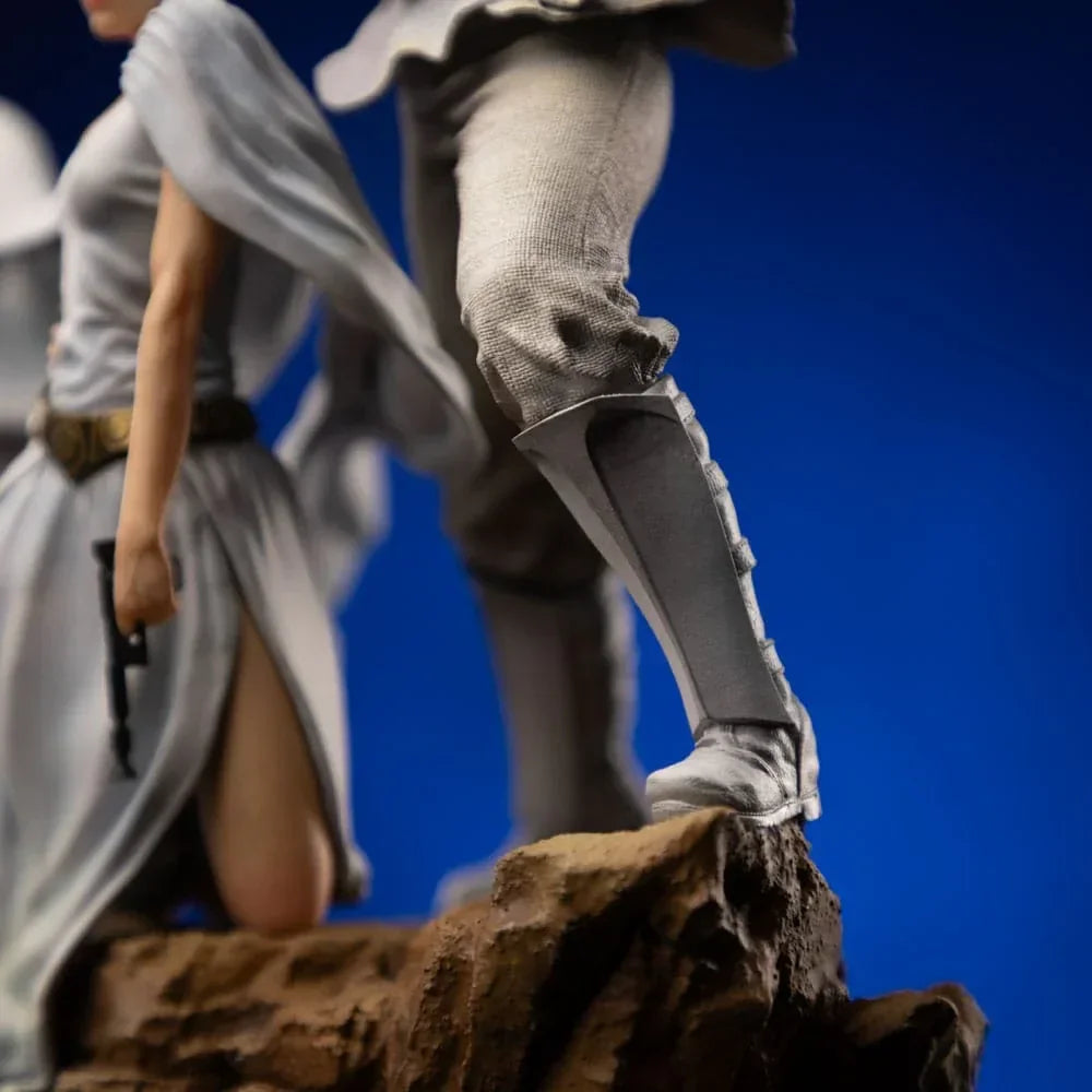 Star Wars Deluxe Art Scale Figur 1/10 Luke och Leia 41 cm Iron Studios