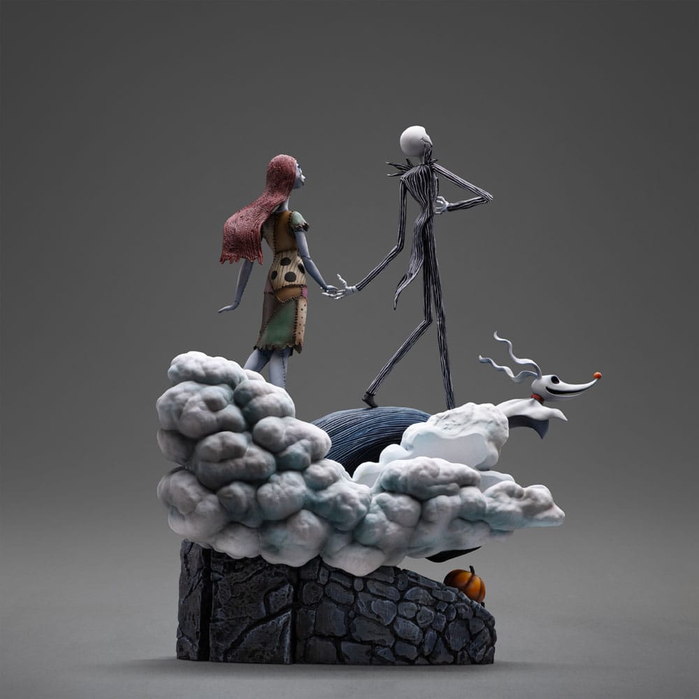 Nightmare before Christmas Deluxe Art Scale Figur 1/10 Jack och Sally 39 cm