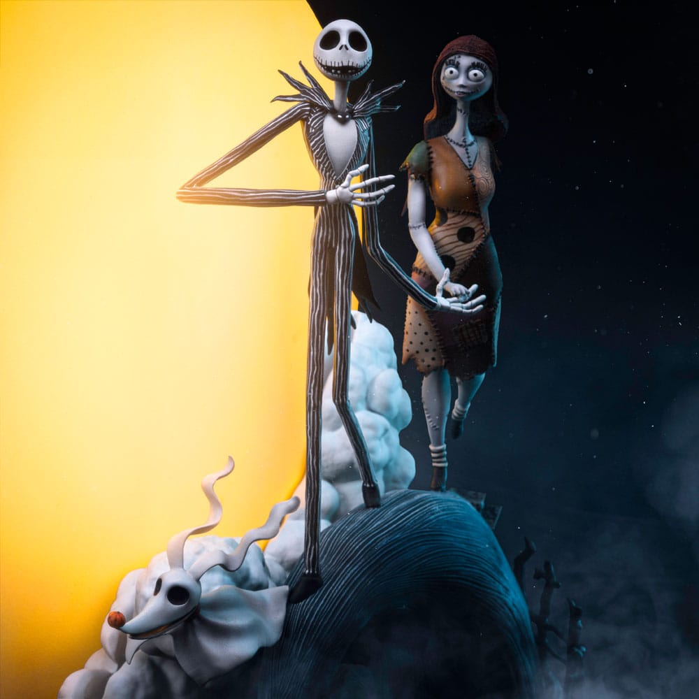 Nightmare before Christmas Deluxe Art Scale Figur 1/10 Jack och Sally 39 cm