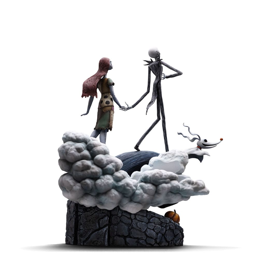 Nightmare before Christmas Deluxe Art Scale Figur 1/10 Jack och Sally 39 cm