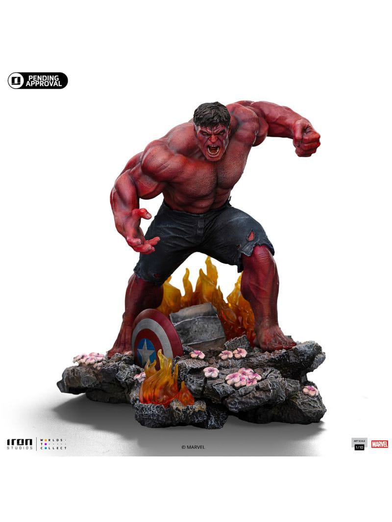 Marvel Art Scale Figur 1/10 Red Hulk 23 cm Iron Studios
