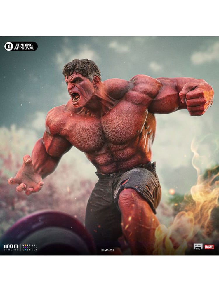 Marvel Art Scale Figur 1/10 Red Hulk 23 cm Iron Studios
