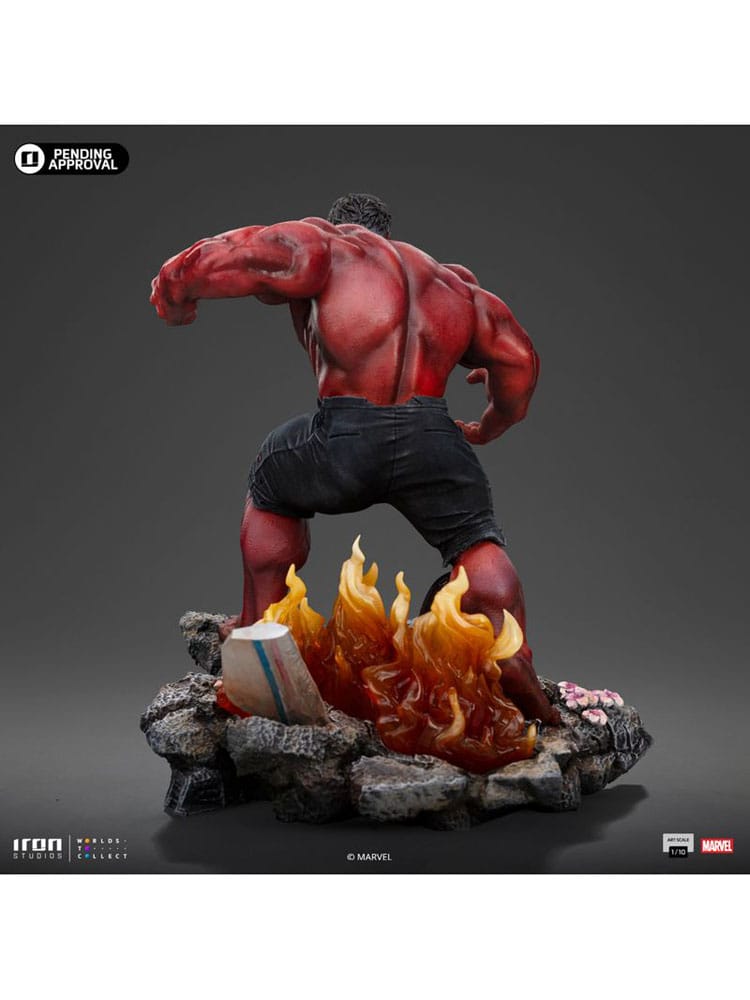 Marvel Art Scale Figur 1/10 Red Hulk 23 cm Iron Studios