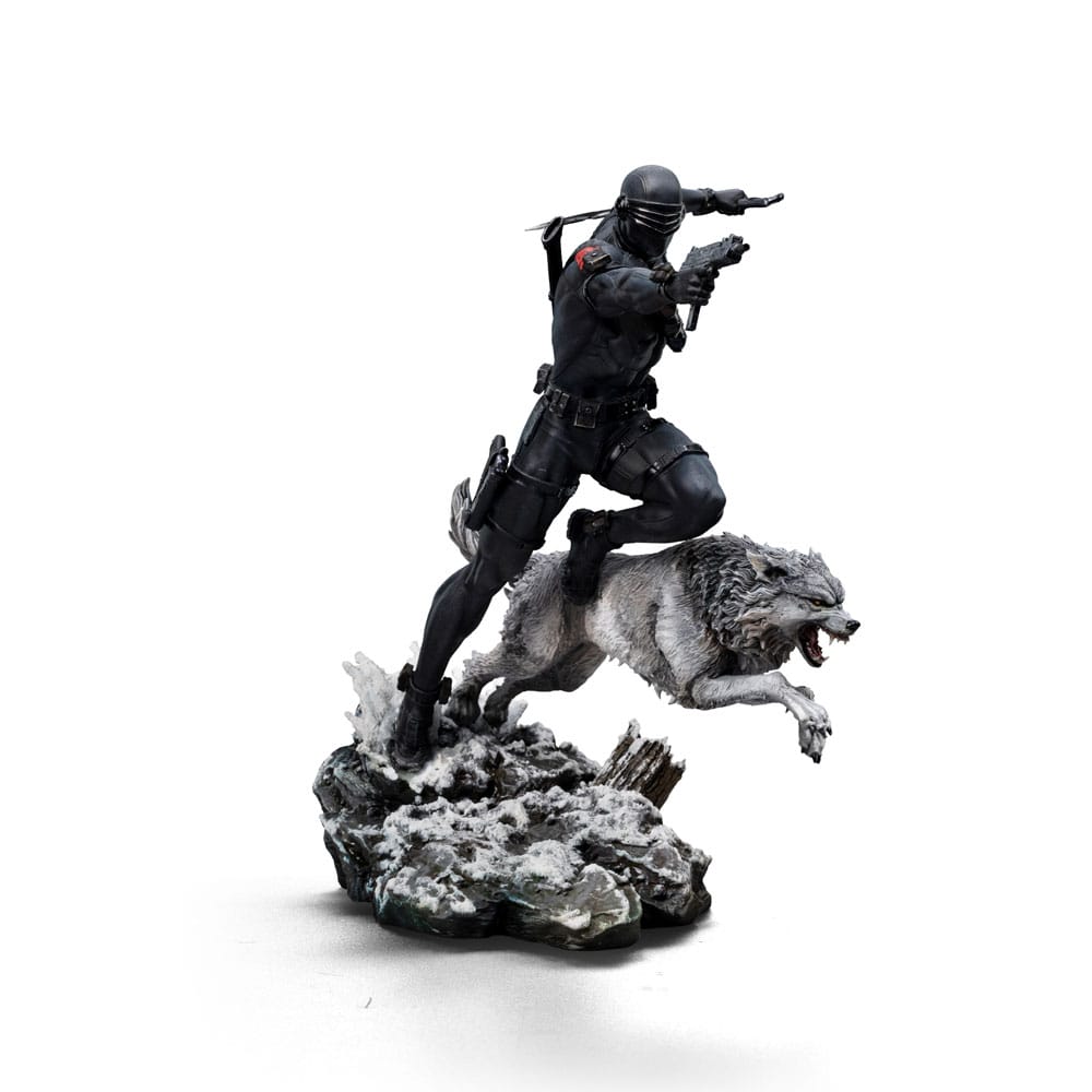 GI Joe Art Scale Figur 1/10 Snake Eyes 23 cm - Officiellt Licensierad Iron Studios