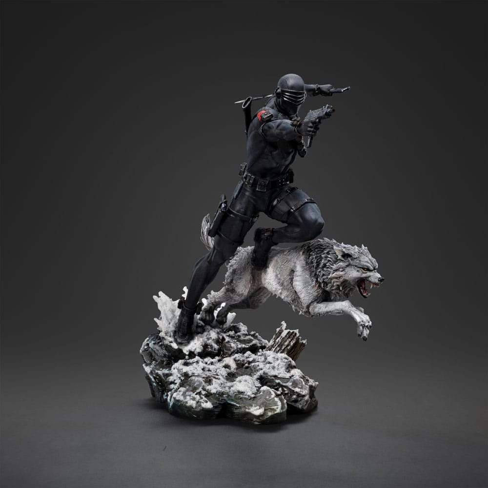 GI Joe Art Scale Figur 1/10 Snake Eyes 23 cm - Officiellt Licensierad Iron Studios