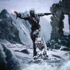 GI Joe Art Scale Figur 1/10 Snake Eyes 23 cm - Officiellt Licensierad Iron Studios