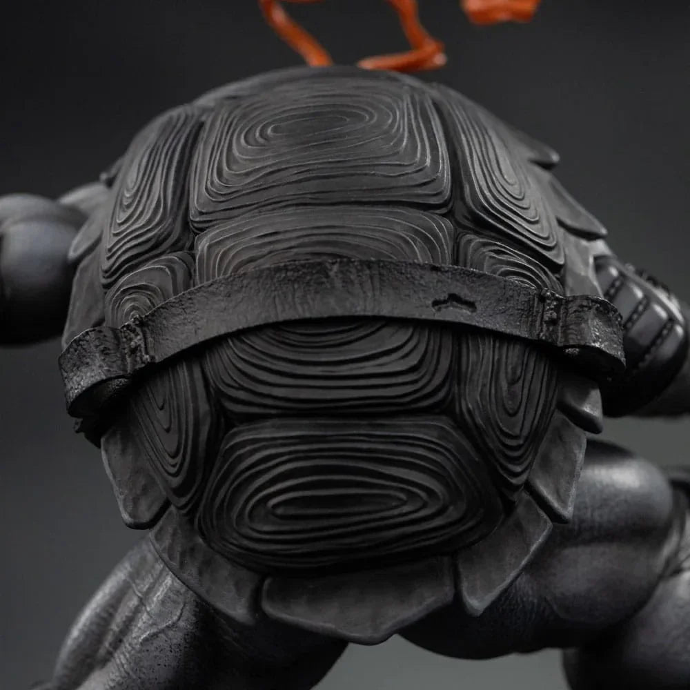 Teenage Mutant Ninja Turtles Art Scale Figur 1/10 Michelangelo Black and White Variant 26 cm - Hero Exclusive Iron Studios