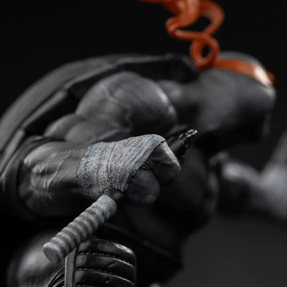 Teenage Mutant Ninja Turtles Art Scale Figur 1/10 Michelangelo Black and White Variant 26 cm - Hero Exclusive Iron Studios