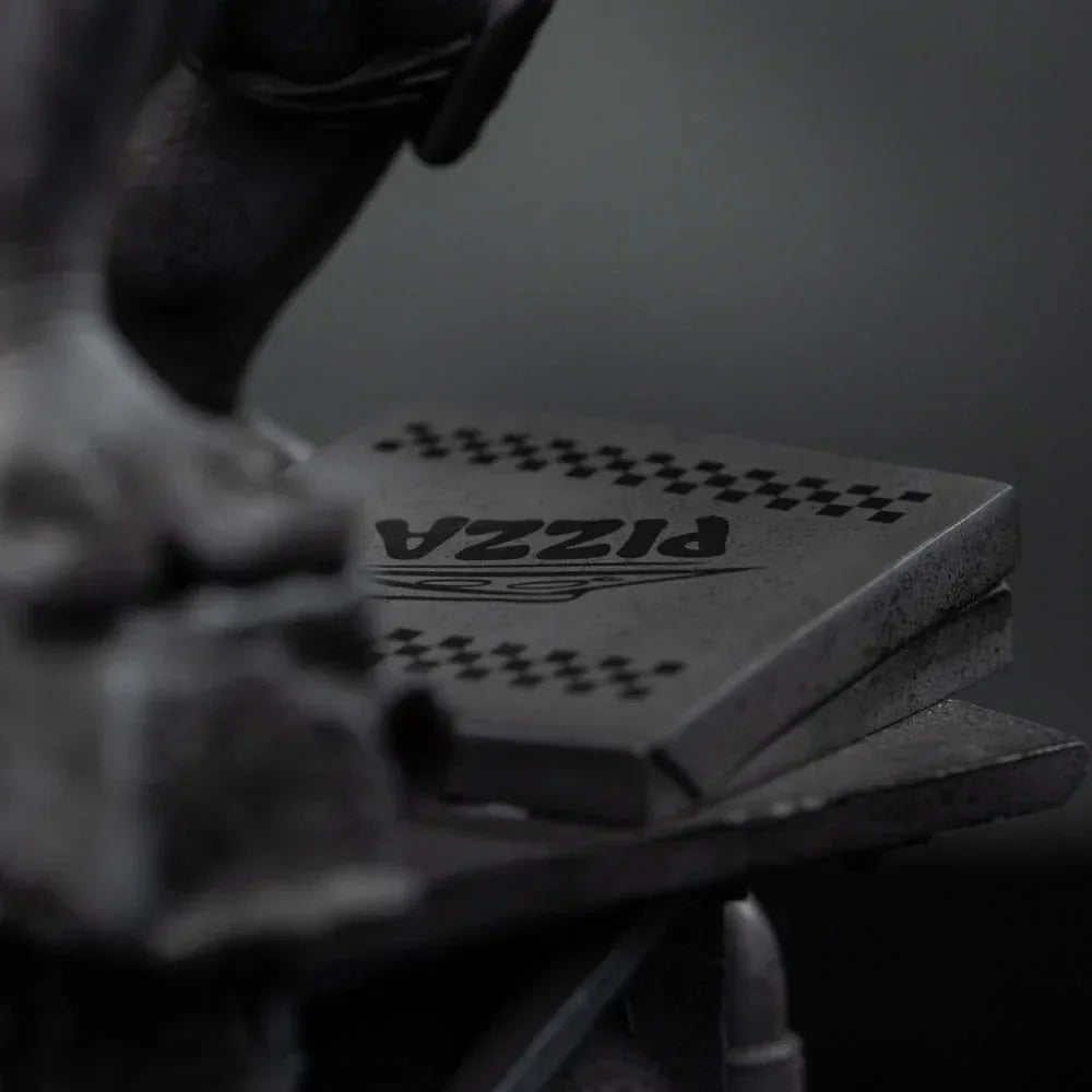 Teenage Mutant Ninja Turtles Art Scale Figur 1/10 Michelangelo Black and White Variant 26 cm - Hero Exclusive Iron Studios