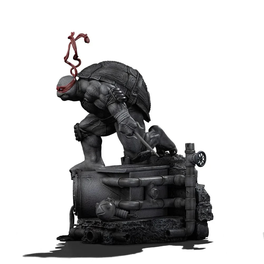 Teenage Mutant Ninja Turtles Art Scale Figur 1/10 Raphael Black and White Variant 26 cm - Hero Exclusive Iron Studios