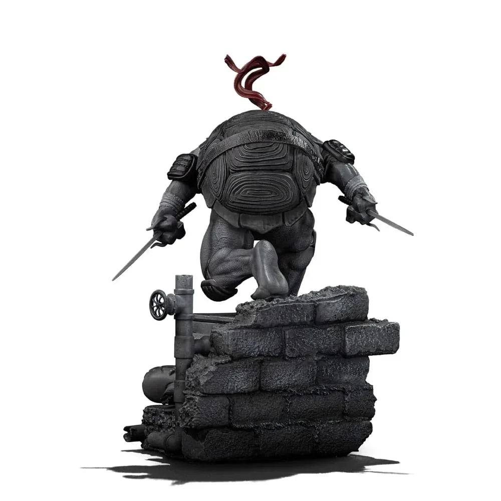 Teenage Mutant Ninja Turtles Art Scale Figur 1/10 Raphael Black and White Variant 26 cm - Hero Exclusive Iron Studios