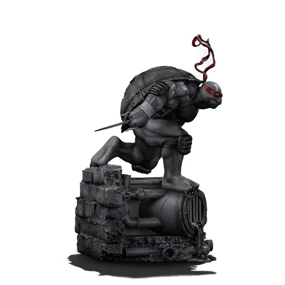 Teenage Mutant Ninja Turtles Art Scale Figur 1/10 Raphael Black and White Variant 26 cm - Hero Exclusive Iron Studios