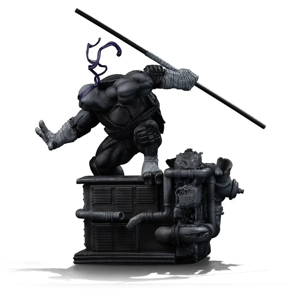 Teenage Mutant Ninja Turtles Art Scale Figur 1/10 Donatello Black and White Variant - Hero Exclusive Iron Studios