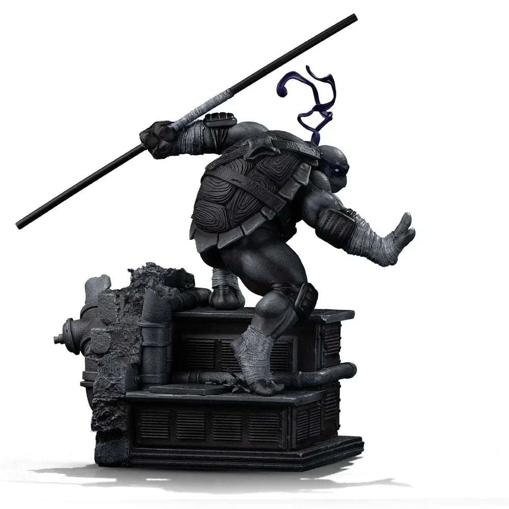 Teenage Mutant Ninja Turtles Art Scale Figur 1/10 Donatello Black and White Variant - Hero Exclusive Iron Studios