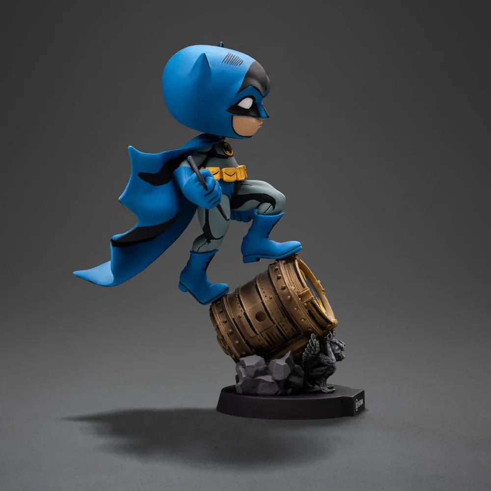 Batman Mini Co. PVC Figur Batman på Bat-Signal (Blå Variant) 15 cm Iron Studios