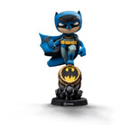 Batman Mini Co. PVC Figur Batman på Bat-Signal (Blå Variant) 15 cm Iron Studios