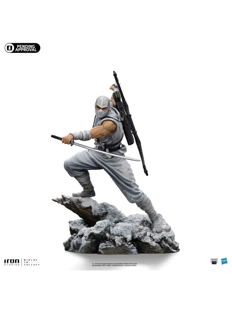 GI Joe Art Scale Figur 1/10 Storm Shadow 23 cm Iron Studios