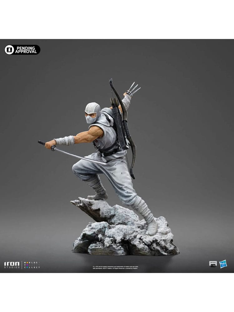 GI Joe Art Scale Figur 1/10 Storm Shadow 23 cm Iron Studios