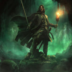 The Lord of the Rings Art Scale Figur 1/10 Aragorn Unleashed 31 cm Iron Studios