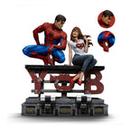 Spider-Man Diorama Konst Skala Figur 1/6 Spider-Man och Mary Jane 35 cm Iron Studios