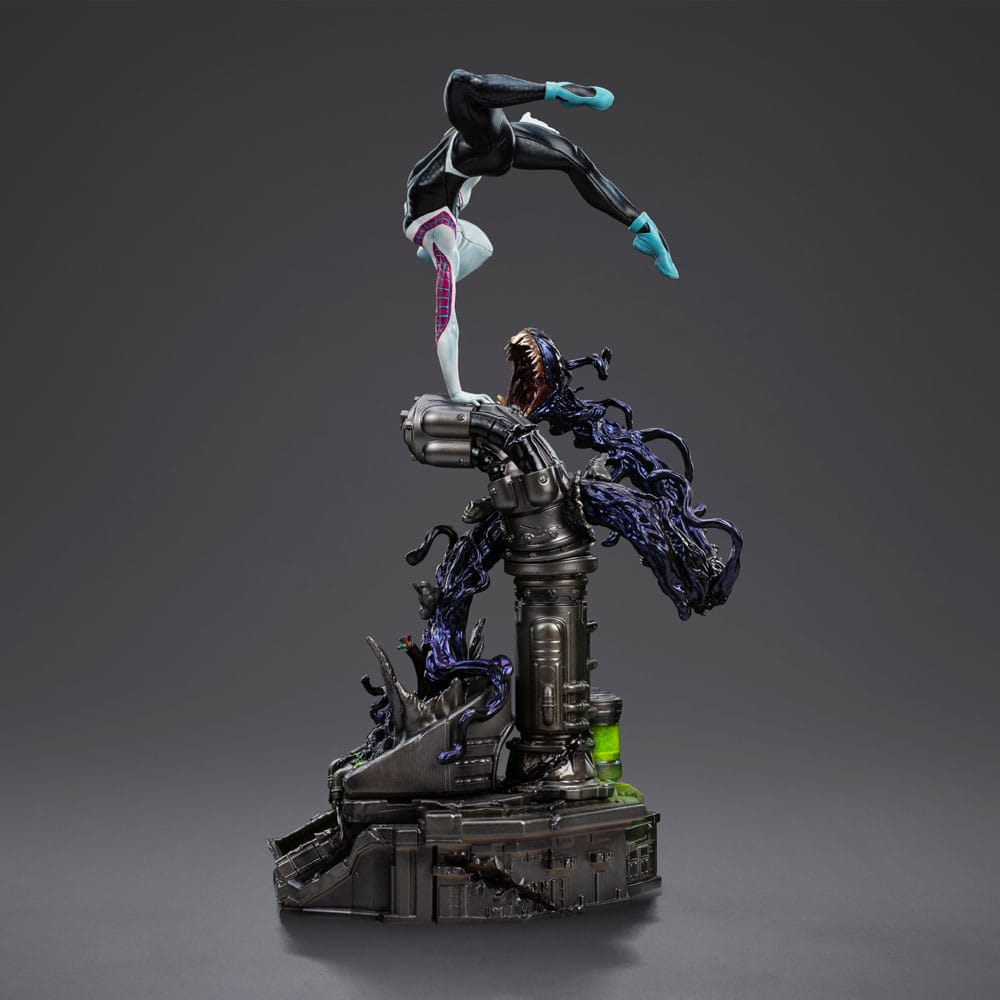 Spider-Man vs Villains Art Scale Figur 1/10 Ghost Spider Diorama 34 cm Iron Studios