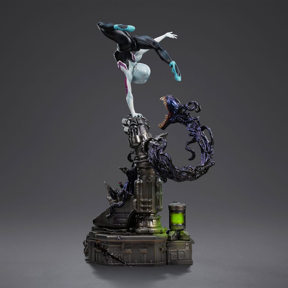 Spider-Man vs Villains Art Scale Figur 1/10 Ghost Spider Diorama 34 cm Iron Studios