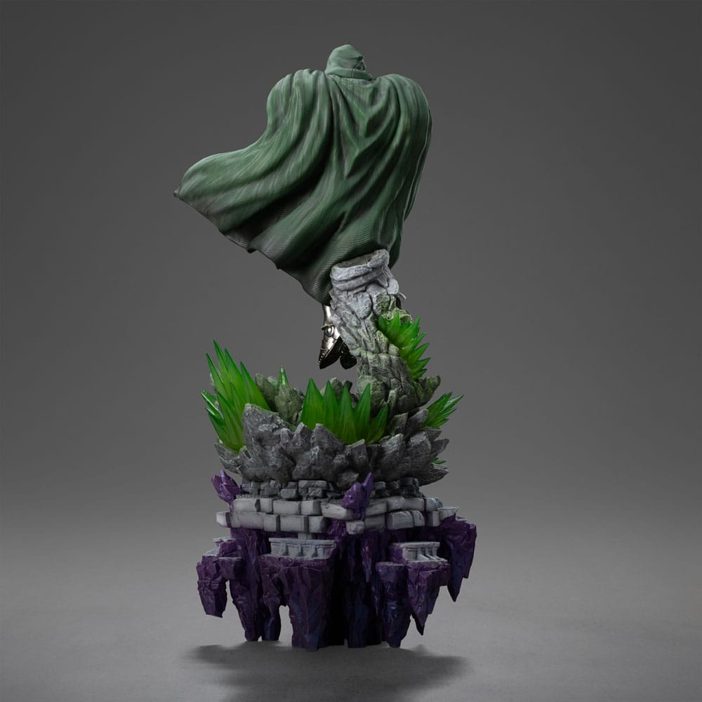 The Infinity Gauntlet Marvel Legends Diorama Figur 1/10 Doctor Doom Deluxe Edition 42 cm Iron Studios