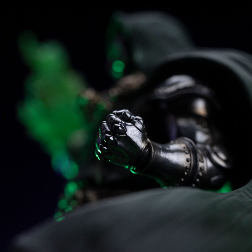 The Infinity Gauntlet Marvel Legends Diorama Figur 1/10 Doctor Doom Deluxe Edition 42 cm Iron Studios