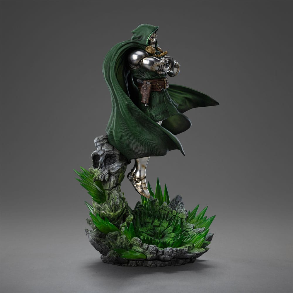 The Infinity Gauntlet Marvel Legends Diorama Figur 1/10 Doctor Doom 30 cm Iron Studios