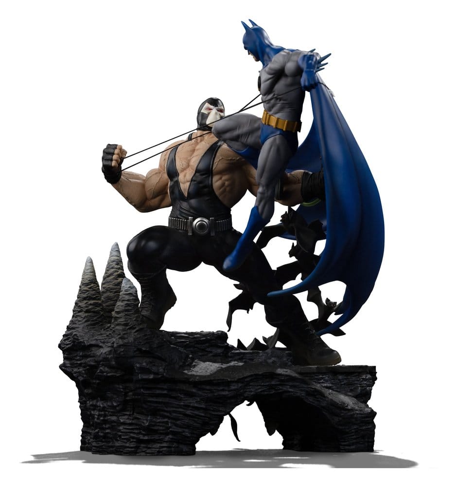 DC Comics Diorama i skala 1/10 Batman mot Bane 33 cm