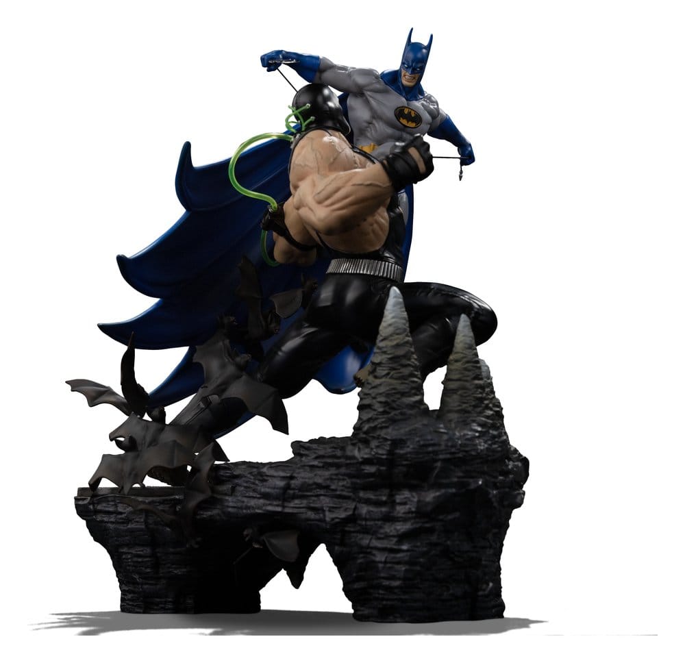 DC Comics Diorama i skala 1/10 Batman mot Bane 33 cm