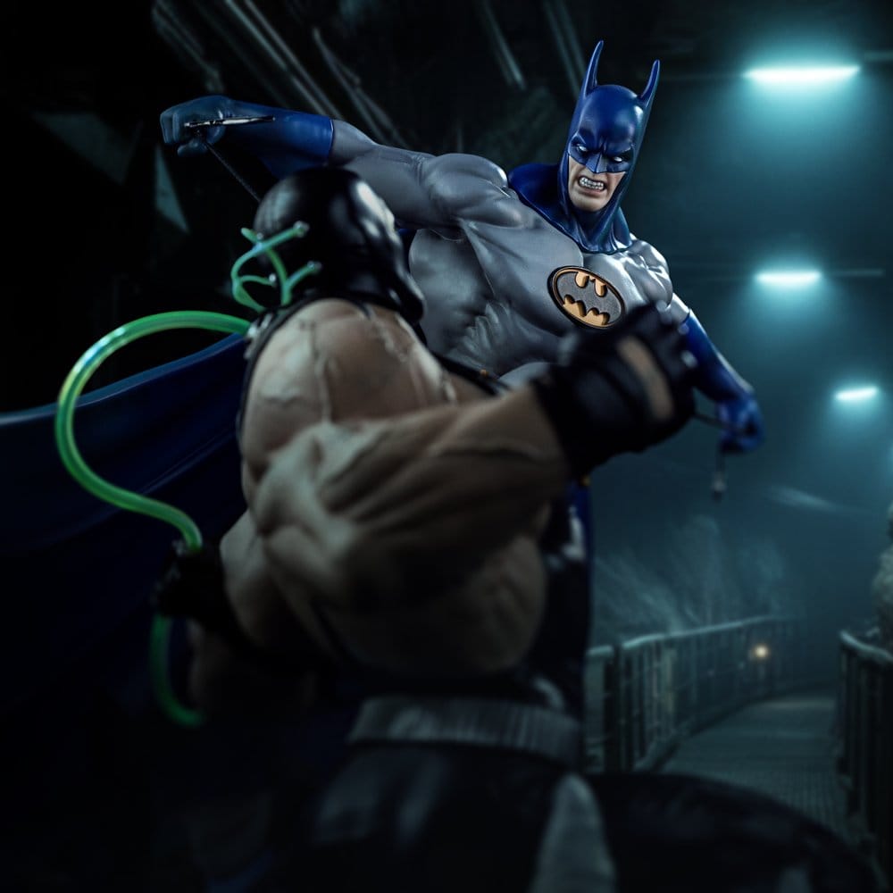 DC Comics Diorama i skala 1/10 Batman mot Bane 33 cm