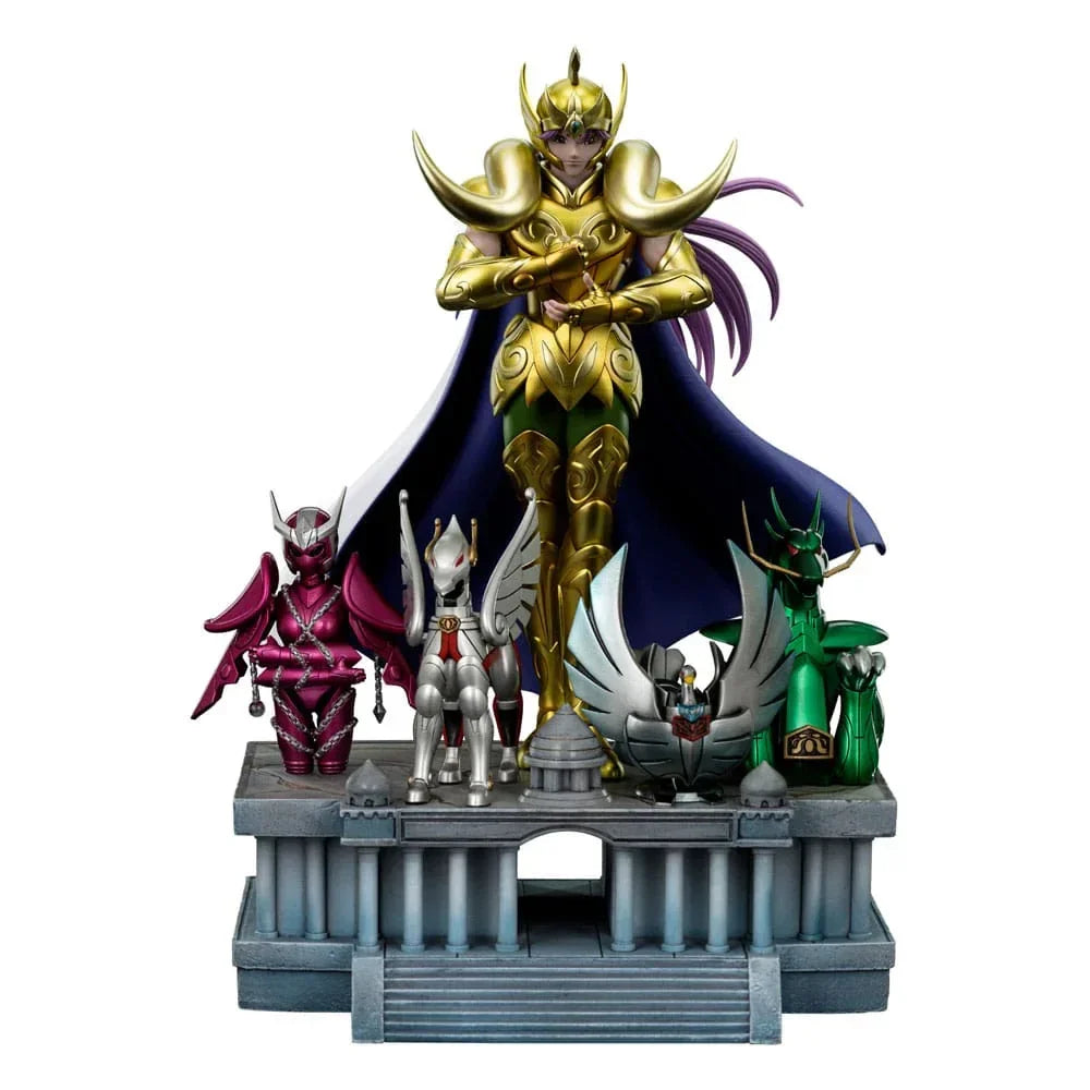 Saint Seiya Art Scale Figur 1/10 Aries Mu Deluxe 27 cm Iron Studios